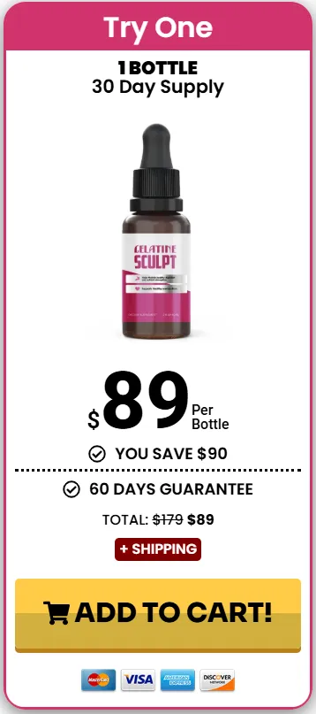 Gelatine Sculpt one bottle
